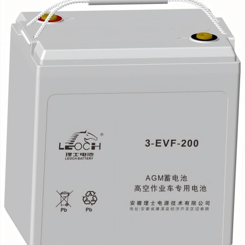 理士观光车蓄电池动力电池3-EVF-200