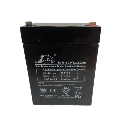 理士电瓶DJW12-2.9（12V2.9AH）厂家代理商
