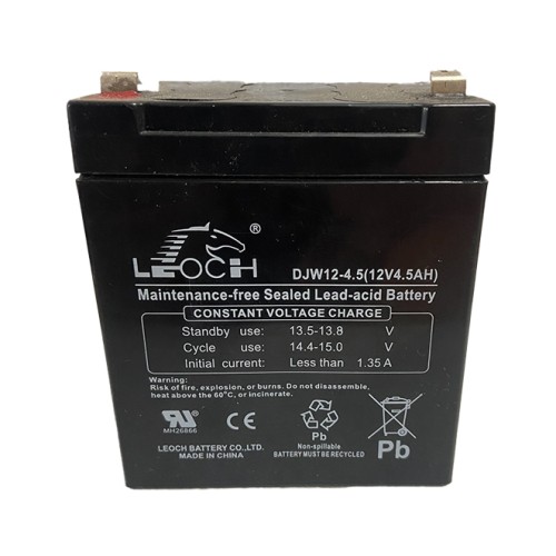 理士电瓶DJW12-4.5(12V4.5AH）电子秤电池